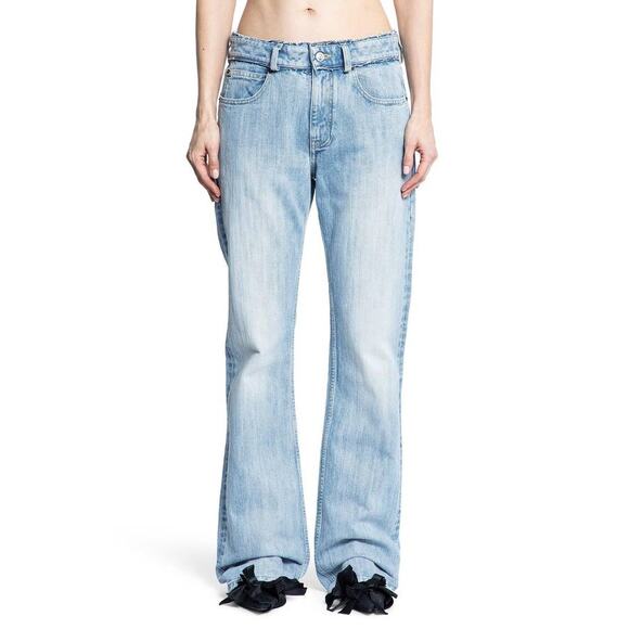 Balenciaga Nineties Unisex Low Rise Jeans in Light Wash S - Picture 1 of 4